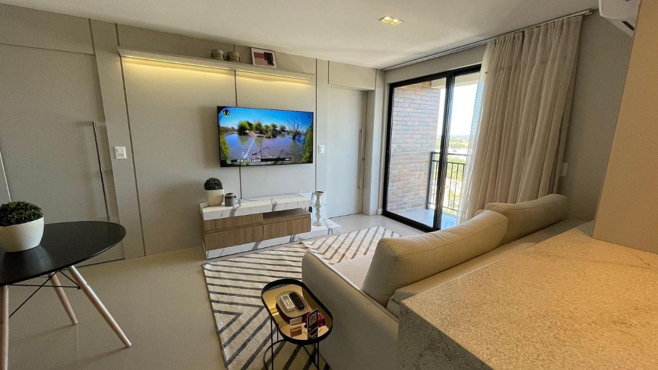 דירות פוז דו איגואסו Studio No Ultimo Andar No Centro De Foz Com Vista Para O Rio Parana מראה חיצוני תמונה